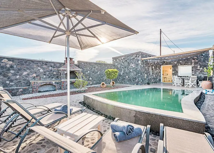 Villa Klimata House - Private Jacuzzi Pool & Bbq Vlychada